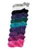 Kangaroos Sneakersocken in schwarz-pink-pflaume-weiß-grau-türkis-blau