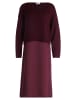 Vera Mont Casual-Kleid zweiteilig in Burgundy Grape