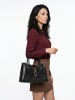 Samantha Look Shopper echt Leder in schwarz