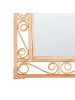 Beliani Wandspiegel AMANU in /Beige - (W) 41 x (H) 52 x (L) 2 cm