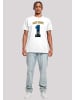 F4NT4STIC T-Shirt DC Comics Batman Football Dark Knight in weiß