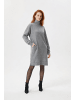 NO MATTER WHAT Kleid in Graue Melange