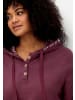sheego by Joe Browns Kapuzensweatshirt in weinrot