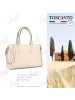 Toscanto Leder Handtasche Toscanto Tasche beige ca. 35cm