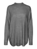 Vero Moda Strickpullover in Medium Grey Melange