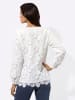creation L Spitzen-Bluse in ecru