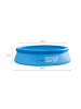 Intex Easy Set Pool (244x61cm) + Abdeckplane & Wasserball in blau