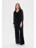 SAINT TROPEZ Bluse langarm NanetteSZ Gerade Passform in Black