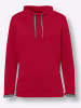 Sieh an! Sweatshirt in rot