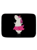 Mr. & Mrs. Panda Duschvorleger Einhorn Ballerina ohne Spruch in Schwarz