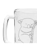 Mr. & Mrs. Panda Gravur Bierkrug Koalabär ohne Spruch in Transparent