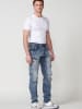 KOROSHI RegulÃ¤re arbeitskleidung lange jeans in blau