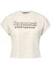 Hummel T-Shirt S/S Hmllgc June Cropped T-Shirt in TOFU MELANGE