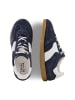 Camel Active Leder Sneaker mit flexibler Sohle in Navy