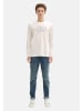 Tom Tailor Longsleeve in weiß