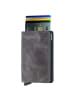 Secrid Vintage Slimwallet - Geldbörse RFID 6.8 cm in grey-black