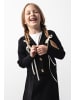 Coccodrillo Strickjacke mit Reißverschluss in schwarz