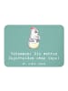 Mr. & Mrs. Panda Magnet Hebamme Superheld mit Spruch in Meeresbrise
