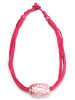 collezione alessandro Kurze Kette " Geli " in rosa