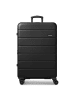 Saxoline Miami 4 Rollen Trolley L 75 cm mit Dehnfalte black