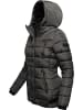 Marikoo Steppjacke Lotusblüte in Anthracite