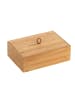 Wenko Bambus Box Mod. Terra L mit Deckel 2er Set, Bambus Box Terra L mit Deckel 2er Set in Braun