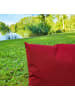 JACK 2er Set Outdoor Kissenhülle 45x45cm Uni in Burgund