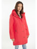 usha BLUE LABEL Damen Wattierter Kurzmantel in Rot