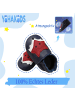 Yihakids Baby Krabbelschuhe aus Leder, weiche Lauflernschuhe mit rutschfester Sohle 