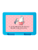 Mr. & Mrs. Panda Bentobox Pinguin mit Kind mit Spruch in Rot Pastell