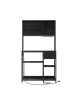 VASAGLE Küchenregal Barnet in Schwarz - (B)100 x (H)180.8 x (T)40 cm