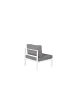 ebuy24 Gartensofa Copacabana Weiß 70 x 74 cm