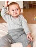 OrganicEra Baby Wickel-Langarmbody in Grey Melange