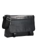 The Bridge Damiano Aktentaschen Messenger Leder 37 cm Laptopfach in nero