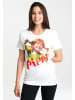 Logoshirt T-Shirt Pippi Langstrumpf in altweiss
