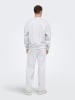 ONLY & SONS Sweatshirt in Super Light Grey Melange
