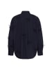 Soaked in Luxury Langarm - Hemd SLJoa Lockere Passform in Night Sky