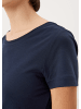 s.Oliver BLACK LABEL T-Shirt kurzarm in Blau