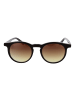 Funky Buddha Männer Sonnenbrille Rund Braun