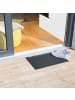 relaxdays Fußmatte in Schwarz - (B)60 x (T)40 cm