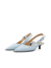 Bianco Slingbacks in SkyBlue