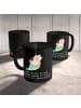 Mr. & Mrs. Panda Teetasse Wassermann Party mit Spruch in Schwarz
