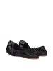 Miu Miu Schwarz Leder Ballerina Flache Schuhe