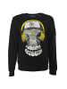 Roberto Geissini DJ Skull Sweatshirt Schwarz