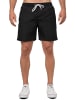 Reichstadt Herren Regular Fit Badehose Mid Waist in Black