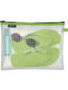Leitz Traveller Zip-Beutel Wow L A4 wasserabweisend grün