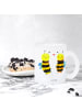 Mr. & Mrs. Panda Haferl Biene Verliebt ohne Spruch in Transparent