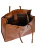 BRIC`s Volterra Shopper Tasche M Leder 40.5 cm Laptopfach tobacco