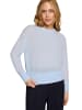 Zero  Pullover mit Alpakawolle in Soft Chambray