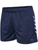 Hummel Hummel Kurze Hose Hmlstaltic Damen in MARINE/PAISLEY PURPLE